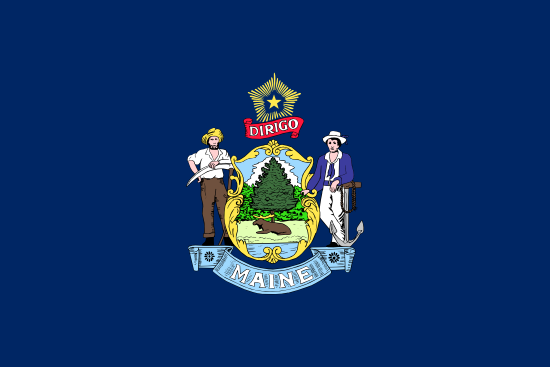 Maine state flag